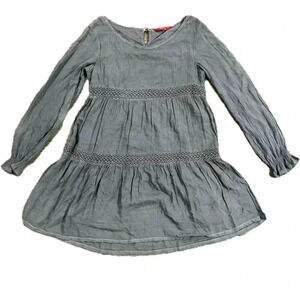 Gorgeous Revolve tigerlily boho embroidered gray dress